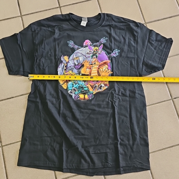 NEW Adult XL NECA TMNT ‘Villains’ T-Shirt Stern Pinball Crate Ninja Turtles - Picture 4 of 6